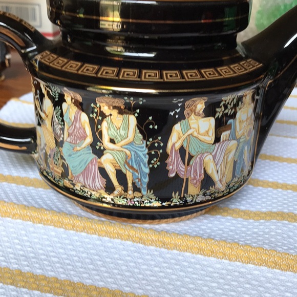 Fakiolas Expresso/Tea Mythology GreekTea set (hand made in Greece) - Picture 14 of 16